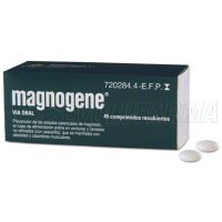 MAGNOGENE 53 mg COMPRIMIDOS RECUBIERTOS, 45 comprimidos MAGNOGENE 53 mg COMPRIMIDOS RECUBIERTOS, 45 comprimidos
