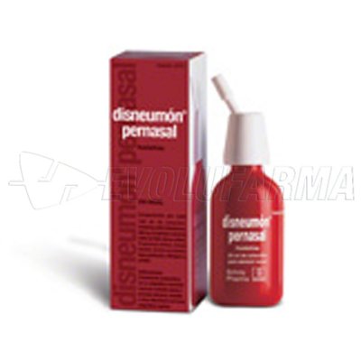 DISNEUMON PERNASAL, 1 envase pulverizador de 25 ml DISNEUMON PERNASAL, 1 envase pulverizador de 25 ml