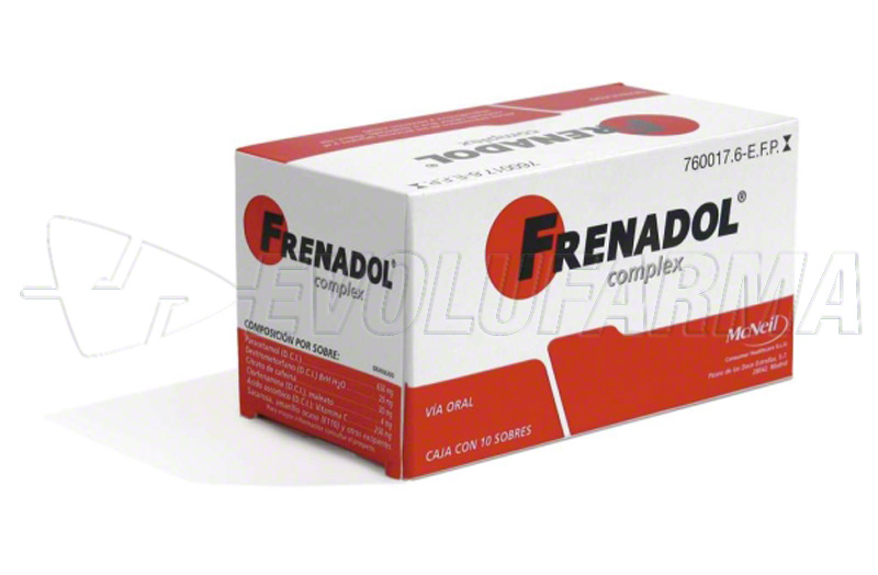FRENADOL COMPLEX GRANULADO PARA SOLUCION ORAL , 10 sobres FRENADOL COMPLEX GRANULADO PARA SOLUCION ORAL , 10 sobres