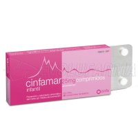 CINFAMAR INFANTIL 25 mg COMPRIMIDOS RECUBIERTOS , 10 comprimidos CINFAMAR INFANTIL 25 mg COMPRIMIDOS RECUBIERTOS , 10 comprimidos