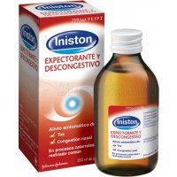 INISTON EXPECTORANTE Y DESCONGESTIVO JARABE , 1 frasco de 200 ml INISTON EXPECTORANTE Y DESCONGESTIVO JARABE , 1 frasco de 200 ml