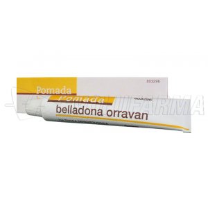 POMADA BELLADONA ORRAVAN POMADA, 1 tubo de 25 g POMADA BELLADONA ORRAVAN POMADA, 1 tubo de 25 g