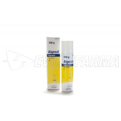 ALGESAL ESPUMA, 1 envase a presión de 100 g ALGESAL ESPUMA, 1 envase a presión de 100 g