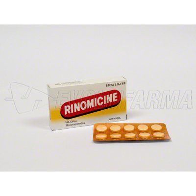 RINOMICINE COMPRIMIDOS, 10 comprimidos RINOMICINE COMPRIMIDOS, 10 comprimidos
