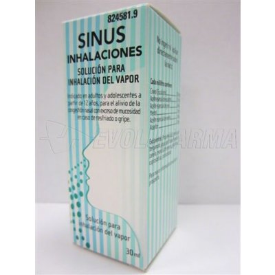 SINUS INHALACIONES, 1 frasco de 30 ml