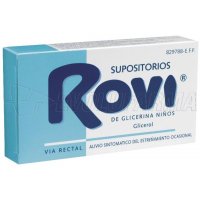 SUPOSITORIOS DE GLICERINA ROVI NIÑOS, 15 supositorios SUPOSITORIOS DE GLICERINA ROVI NIÑOS, 15 supositorios