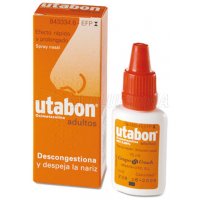 UTABON ADULTOS 0,5 mg/ml SOLUCION PARA PULVERIZACION NASAL, 1 frasco de 15 ml UTABON ADULTOS 0,5 mg/ml SOLUCION PARA PULVERIZACION NASAL, 1 frasco de 15 ml