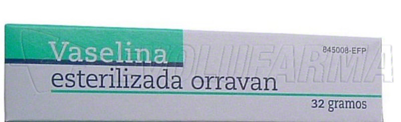 VASELINA ESTERILIZADA PURA ORRAVAN POMADA , 1 tubo de 32 g VASELINA ESTERILIZADA PURA ORRAVAN POMADA , 1 tubo de 32 g