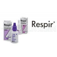 RESPIR 0,5 mg/ml SOLUCION PARA PULVERIZACION NASAL , 1 frasco de 20 ml (Frasco+bomba pulverizadora) RESPIR 0,5 mg/ml SOLUCION PARA PULVERIZACION NASAL , 1 frasco de 20 ml (Frasco+bomba pulverizadora)
