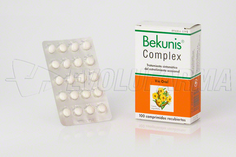 BEKUNIS COMPLEX COMPRIMIDOS RECUBIERTOS, 100 comprimidos BEKUNIS COMPLEX COMPRIMIDOS RECUBIERTOS, 100 comprimidos