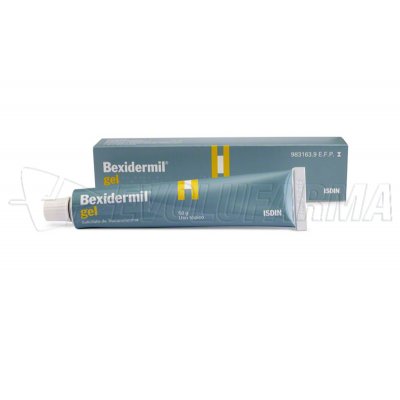 BEXIDERMIL 100 mg/g GEL , 1 tubo de 50 g BEXIDERMIL 100 mg/g GEL , 1 tubo de 50 g