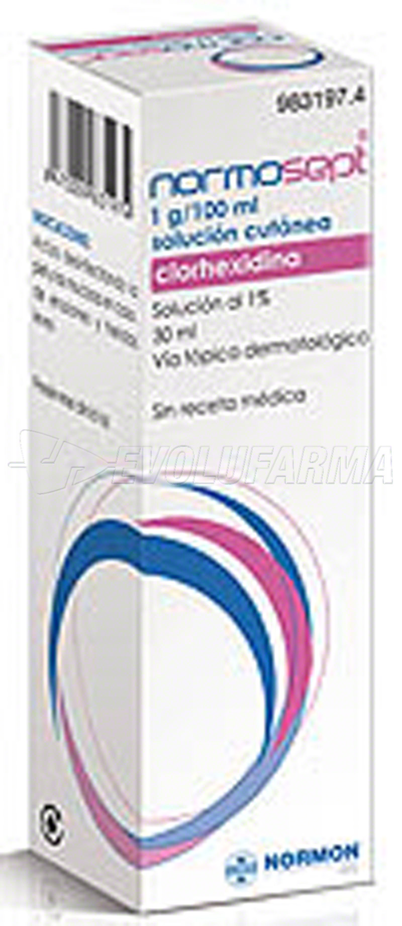 NORMOSEPT 10 mg/ ml SOLUCION CUTANEA , 1 frasco de 30 ml NORMOSEPT 10 mg/ ml SOLUCION CUTANEA , 1 frasco de 30 ml