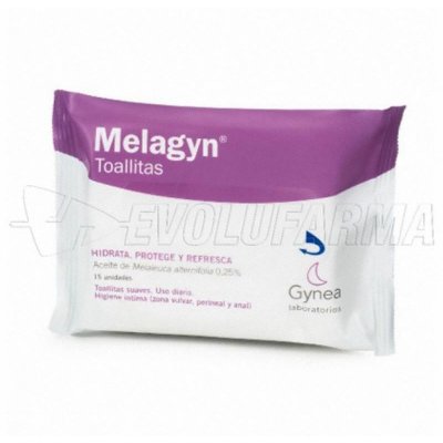 MELAGYN TOALLITAS. Flowpack de 15 Uds