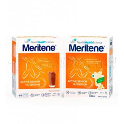 MERITENE BATIDOS CHOCOLATE. 15 sobres de 30 g