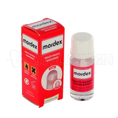 MORDEX. Envase de 10 ml. MORDEX. Envase de 10 ml.
