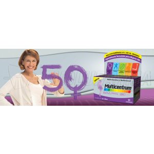 MULTICENTRUM MUJER 50+. 30 Comprimidos MULTICENTRUM MUJER 50+. 30 Comprimidos