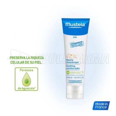 MUSTELA BEBÉ BÁLSAMO RECONFORTANTE PECTORAL. 40 ml MUSTELA BEBÉ BÁLSAMO RECONFORTANTE PECTORAL. 40 ml