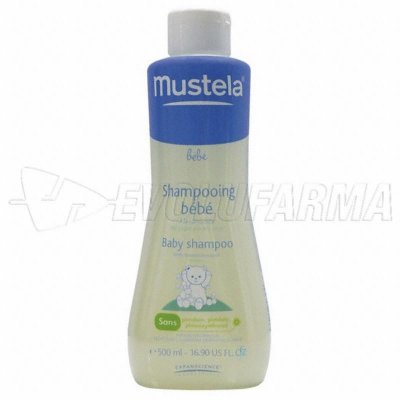 MUSTELA BEBÉ CHAMPÚ INFANTIL. Envase de 500 ml