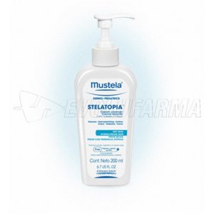 MUSTELA DERMO-PEDIATRÍA STELATOPIA CREMA LAVANTE CABELLO Y CUERPO. Envase de 20 MUSTELA DERMO-PEDIATRÍA STELATOPIA CREMA LAVANTE CABELLO Y CUERPO. Envase de 20