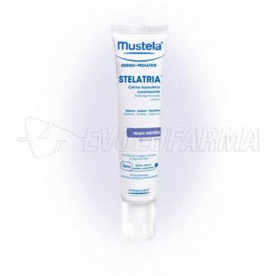 MUSTELA DERMO-PEDIATRÍA STELATRIA CREMA REPARADORA SANEADORA. Tubo de 40 ml. MUSTELA DERMO-PEDIATRÍA STELATRIA CREMA REPARADORA SANEADORA. Tubo de 40 ml.