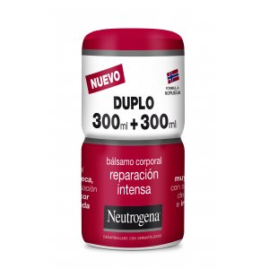 NEUTROGENA BÁLSAMO CORPORAL REPARACIÓN INTENSA DUPLO. 2 tarros X 300ml NEUTROGENA BÁLSAMO CORPORAL REPARACIÓN INTENSA DUPLO. 2 tarros X 300ml