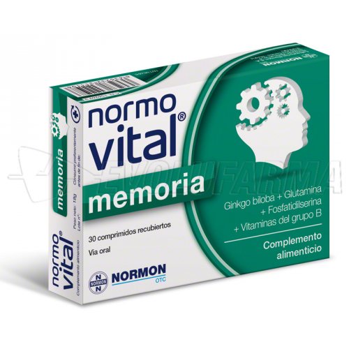 NORMOVITAL MEMORIA. 30 Comprimidos NORMOVITAL MEMORIA. 30 Comprimidos