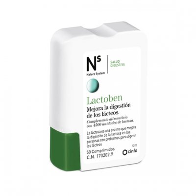 NS LACTOBEN 50 COMPRIMIDOS NS LACTOBEN 50 COMPRIMIDOS