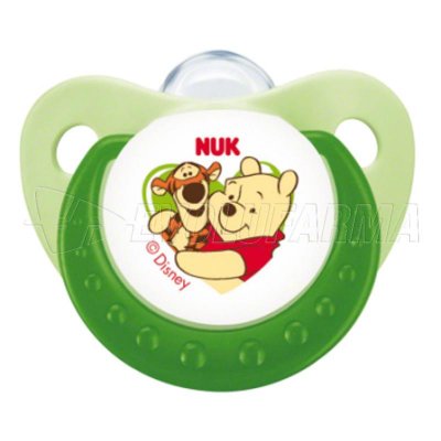 NUK CHUPETE DE SILICONA WINNIE DE POOH -Talla 1-. Blister de 2 Uds. NUK CHUPETE DE SILICONA WINNIE DE POOH -Talla 1-. Blister de 2 Uds.