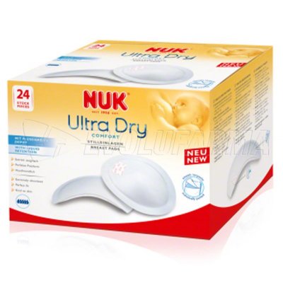 NUK ULTRA DRY DISCOS PROTECTORES PARA LA LACTANCIA. Set 24 Uds.