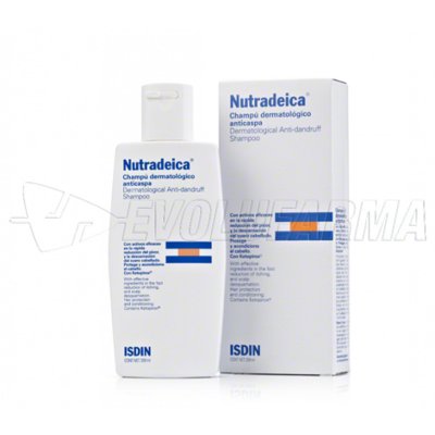 NUTRADEICA CHAMPÚ DERMATOLÓGICO ANTICASPA. 200 ml NUTRADEICA CHAMPÚ DERMATOLÓGICO ANTICASPA. 200 ml