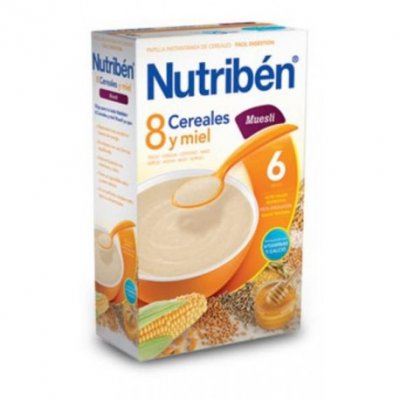 NUTRIBEN 8 CEREALES Y MIEL MUESLI 600 G NUTRIBEN 8 CEREALES Y MIEL MUESLI 600 G