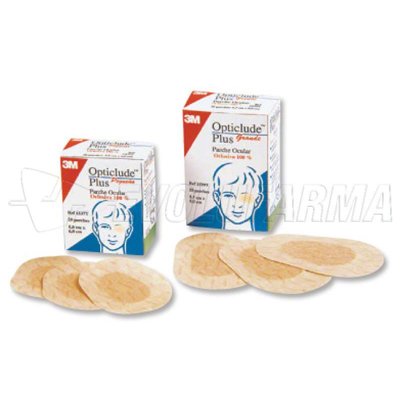 OPTICLUDE PARCHES OCULARES OPTICLUDE PLUS. Caja 20 Parches (Pequeño: 6 x 5cm) OPTICLUDE PARCHES OCULARES OPTICLUDE PLUS. Caja 20 Parches (Pequeño: 6 x 5cm)