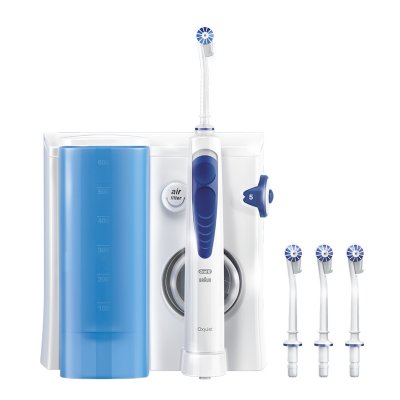 ORAL B IRRIGADOR DENTAL PC OXYJET PROFESSIONAL + 4 CABEZALES