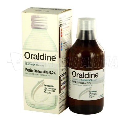 ORALDINE PERIO, COLUTORIO. Envase de 400 ml.