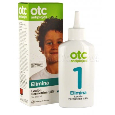 OTC LOCIÓN ANTIPIOJOS PERMETRINA 1,5%. Envase 125 ml OTC LOCIÓN ANTIPIOJOS PERMETRINA 1,5%. Envase 125 ml