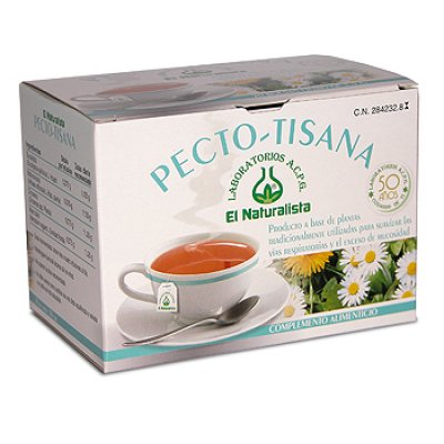 PECTO TISANA EL NATURALISTA 20 BOLSAS FILTRO PECTO TISANA EL NATURALISTA 20 BOLSAS FILTRO