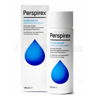 PERSPIREX ANTITRANSPIRANTE LOCIÓN PARA MANOS Y PIES. Envase de 100 ml. PERSPIREX ANTITRANSPIRANTE LOCIÓN PARA MANOS Y PIES. Envase de 100 ml.