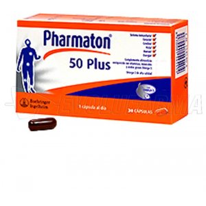 PHARMATON 50 PLUS. 60 cápsulas PHARMATON 50 PLUS. 60 cápsulas