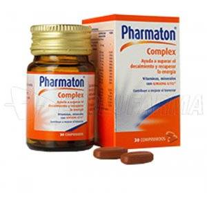 PHARMATON COMPLEX. 30 Comprimidos PHARMATON COMPLEX. 30 Comprimidos
