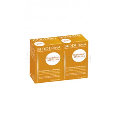 PHOTODERM BRONZ ORAL.  2×30 capsulas