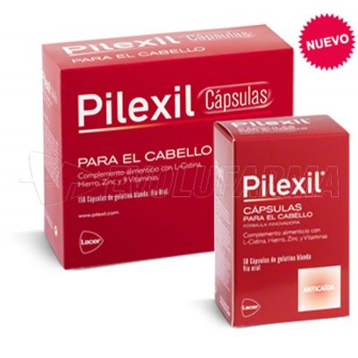PILEXIL COMPLEMENTO NUTRICIONAL PARA CABELLO. Envase 150 Cápsulas. PILEXIL COMPLEMENTO NUTRICIONAL PARA CABELLO. Envase 150 Cápsulas.