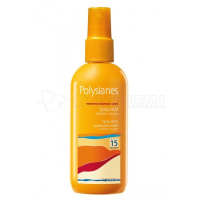 POLYSIANES SPRAY SPF 15 -PROTECCIÓN MEDIA-. Envase de 125 ml.