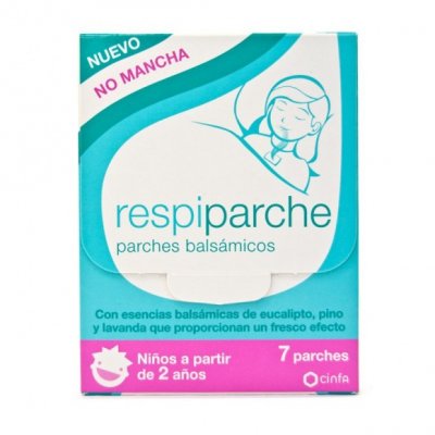 RESPIRAPARCHE PARCHE BALSAMICO 7 UNI RESPIRAPARCHE PARCHE BALSAMICO 7 UNI