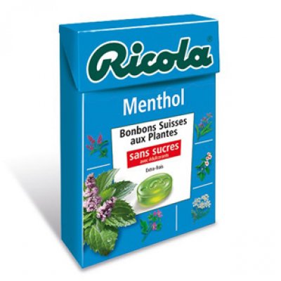RICOLA CARAMELOS SIN AZUCAR MENTOL (50 g)