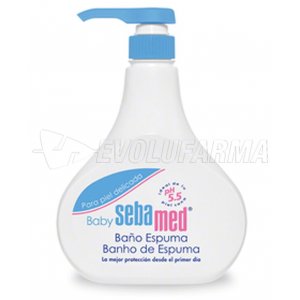 SEBAMED BABY BAÑO ESPUMA. Envase de 200 ml. SEBAMED BABY BAÑO ESPUMA. Envase de 200 ml.