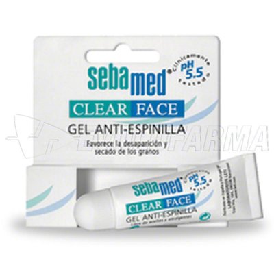 SEBAMED CLEAR FACE GEL ANTIESPINILLAS. Tubo de 10 ml SEBAMED CLEAR FACE GEL ANTIESPINILLAS. Tubo de 10 ml