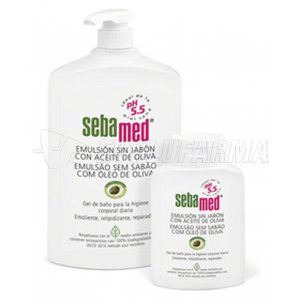 SEBAMED EMULSIÓN SIN JABÓN CON ACEITE DE OLIVA GEL DE BAÑO. Envase de 200 ml. SEBAMED EMULSIÓN SIN JABÓN CON ACEITE DE OLIVA GEL DE BAÑO. Envase de 200 ml.