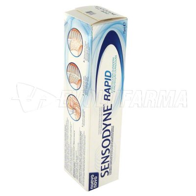 SENSODYNE RAPID PASTA DENTAL. 75 ml SENSODYNE RAPID PASTA DENTAL. 75 ml