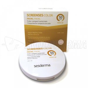 SESDERMA SCREENSES COLOR FOTOPROTECTOR COMPACTO CON COLOR SPF50 LIGHT, 10g SESDERMA SCREENSES COLOR FOTOPROTECTOR COMPACTO CON COLOR SPF50 LIGHT, 10g