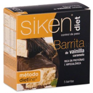 SIKEN DIET BARRITA VAINILLA, 5 Unidades 36g SIKEN DIET BARRITA VAINILLA, 5 Unidades 36g